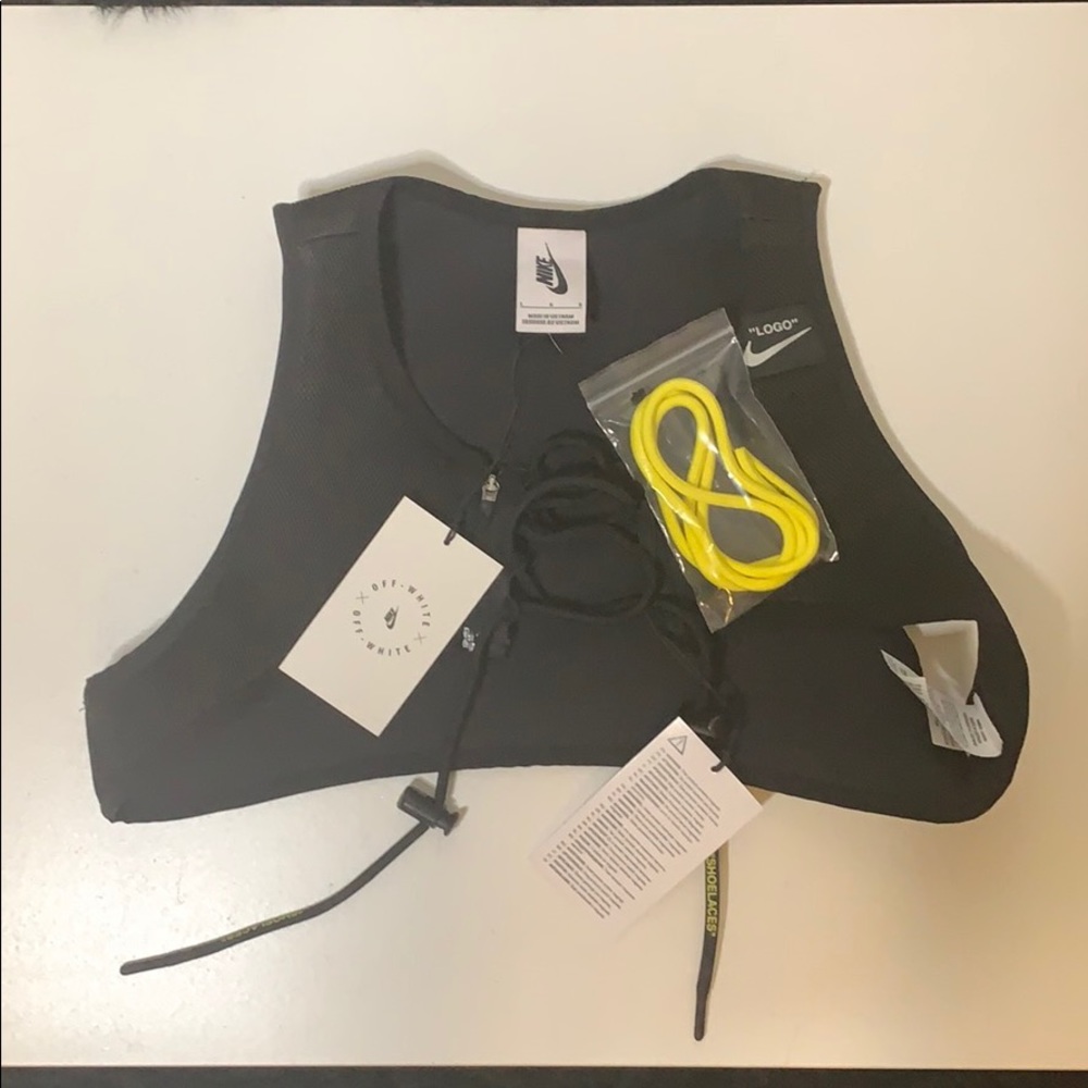 Nike x off white collab black vest